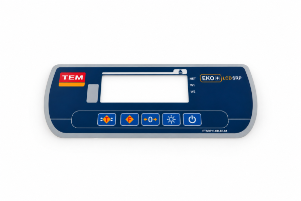 Panel sterownika wagowego TEM EKO+ LCD SRP Panel sterownika wagowego TEM EKO+ LCD SRP