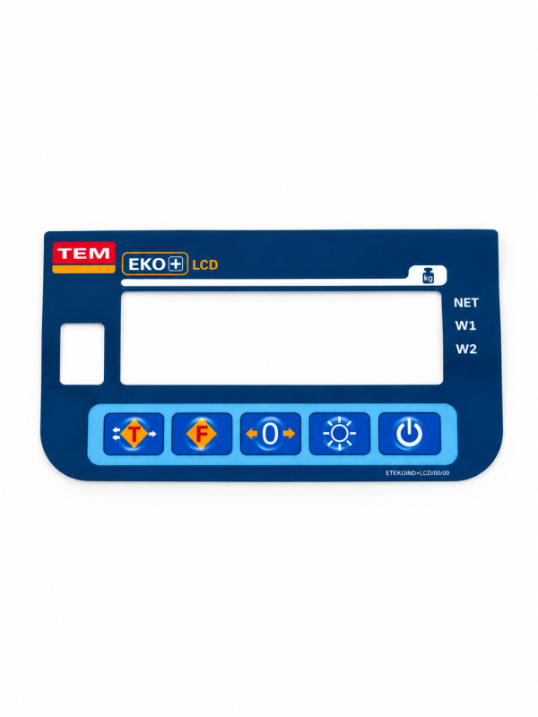 Panel sterujący ETEKO LCD w granacie Panel sterujący ETEKO LCD w granacie