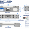 MAVIN NA177 100 kg – rysunek techniczny MAVIN NA177 100 kg – rysunek techniczny